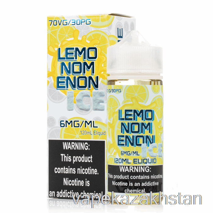 Vape Kazakhstan ICE Lemonomenon - Nomenon E-Liquids - 120mL 0mg